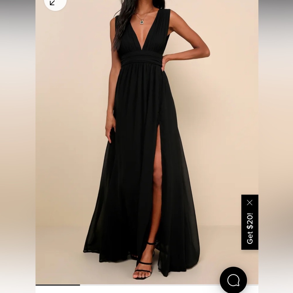 Black Lulu’s Bridesmaid Dress